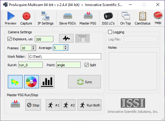 Multi-Camera Control Interface